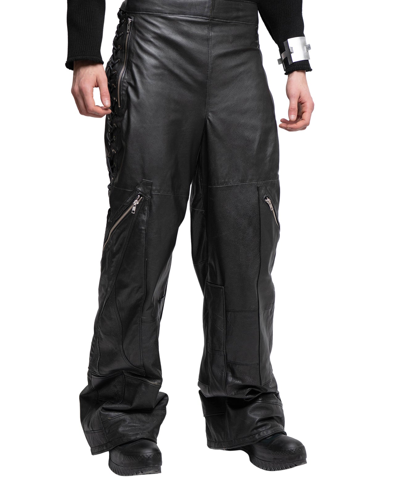 Corset Leather Pants